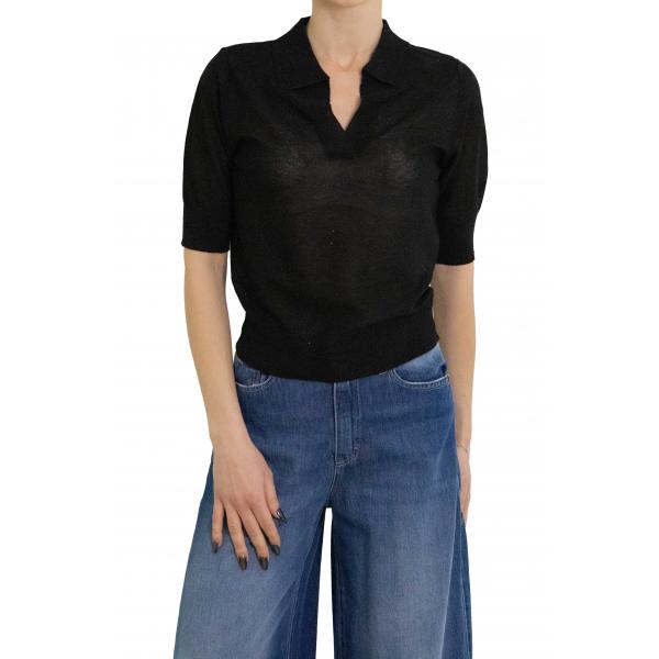 Maglia con colletto Only